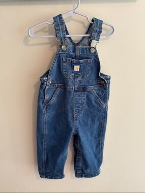 Carhartt Kids Denim Overalls size 18 months